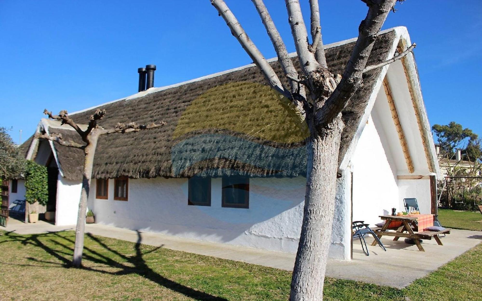 Barraca Tipica Del Delta, Con Piscina, Jardin Y Barbacoa - Deltavacaciones Villa Sant Jaume d'Enveja Dış mekan fotoğraf