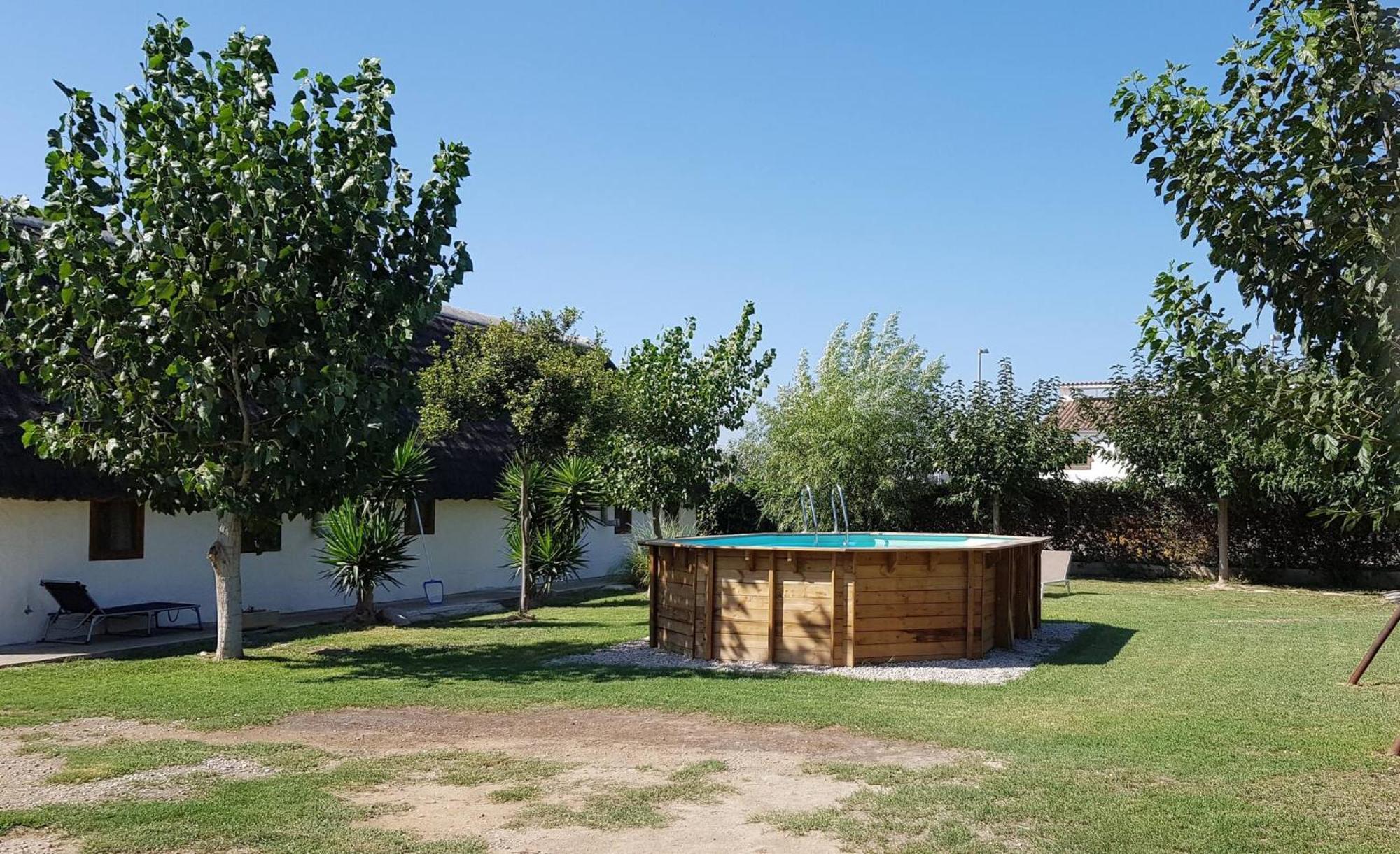 Barraca Tipica Del Delta, Con Piscina, Jardin Y Barbacoa - Deltavacaciones Villa Sant Jaume d'Enveja Dış mekan fotoğraf