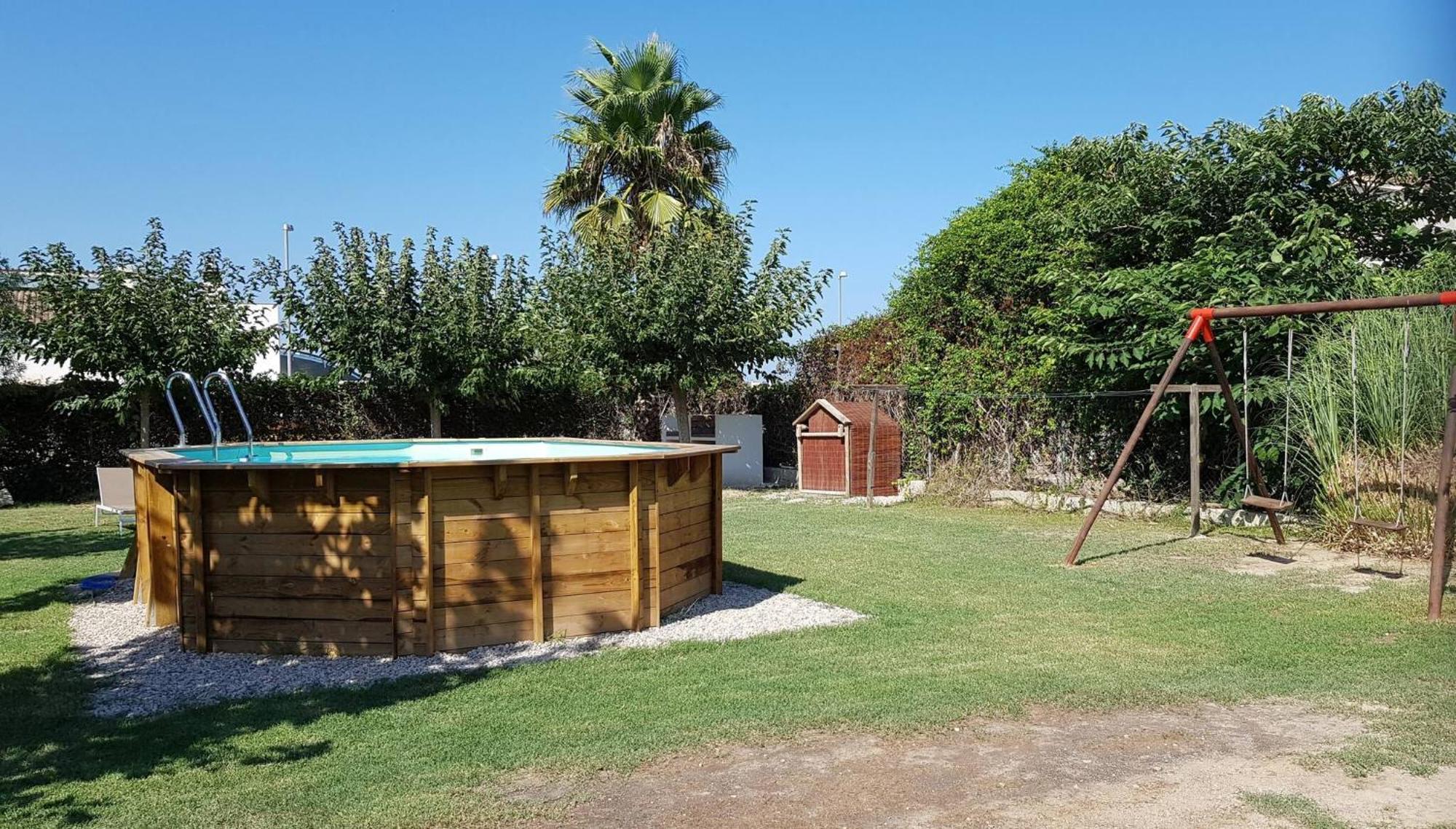 Barraca Tipica Del Delta, Con Piscina, Jardin Y Barbacoa - Deltavacaciones Villa Sant Jaume d'Enveja Dış mekan fotoğraf